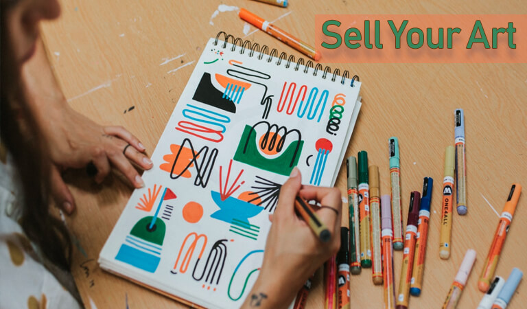 how to earn money online - Sell Your Art