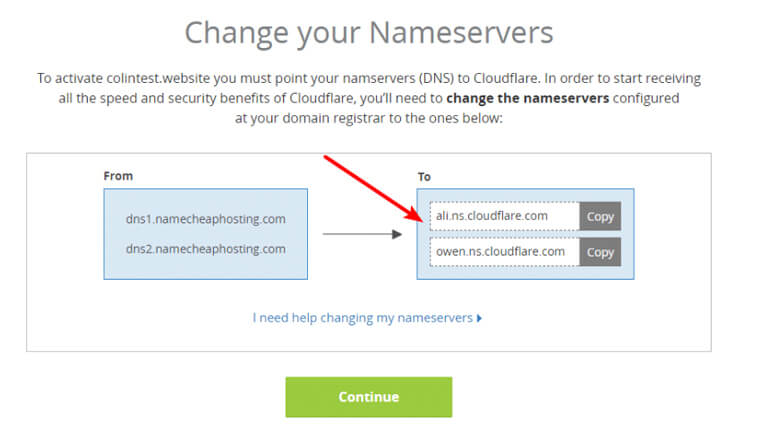 what is cloudflare - Change your nameservers to Cloudflare nameservers