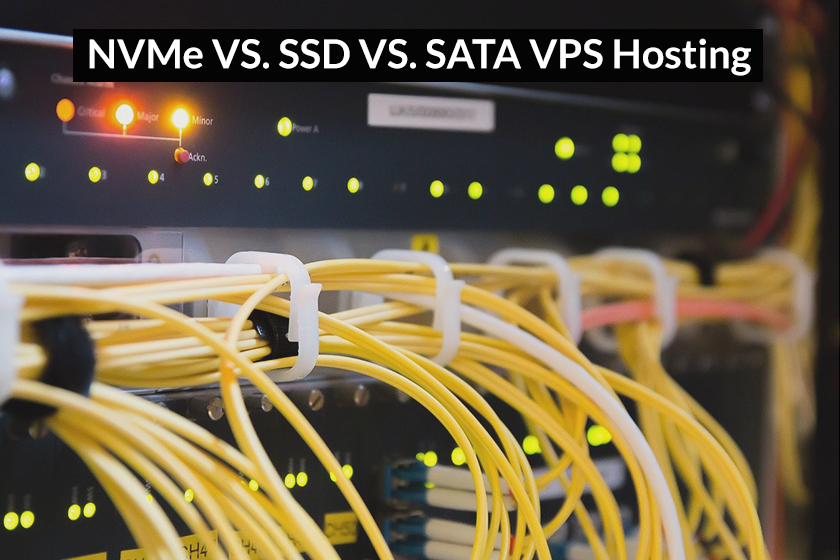 nvme vs ssd vs sata vps hosting