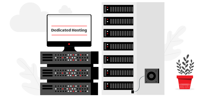 what is dedicated hsoting