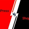 wordpress vs shopify differences and similarities