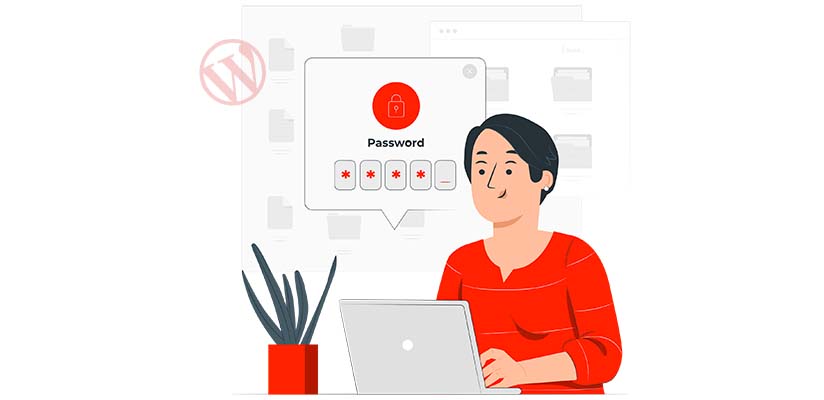choose strong password to improve wordpress security