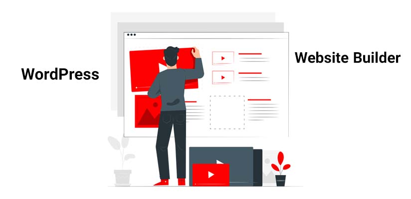 website builder vs wordpress