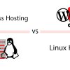 wordpress hosting vs linux hosting