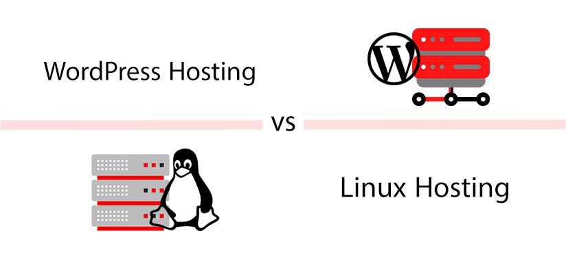 wordpress hosting vs linux hosting
