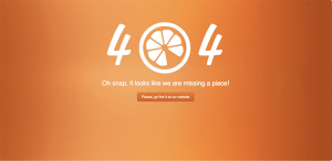 best page design for 404 error page