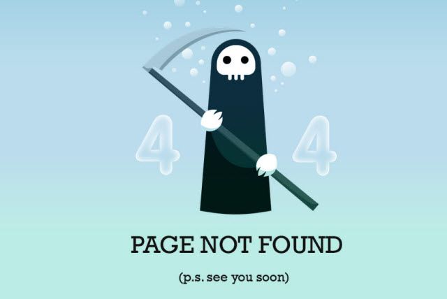60 of the Most Creative 404 Pages - RACKSET