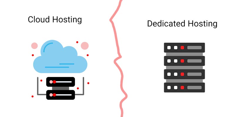 cloud hosting vs dedicated hosting