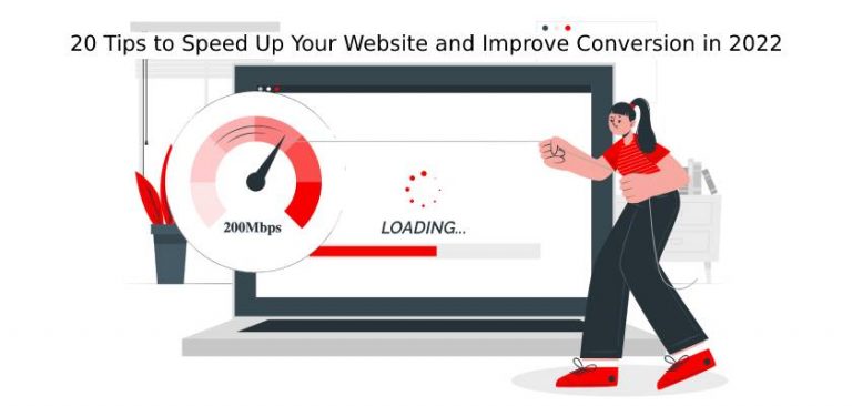 tips to speed up your website and increase website conversion 2022