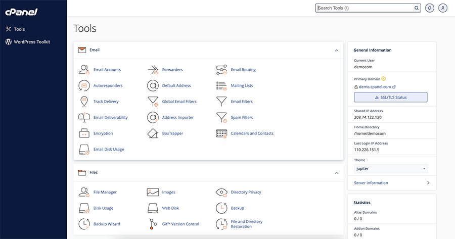 what is cpanel control panel for vps hosting