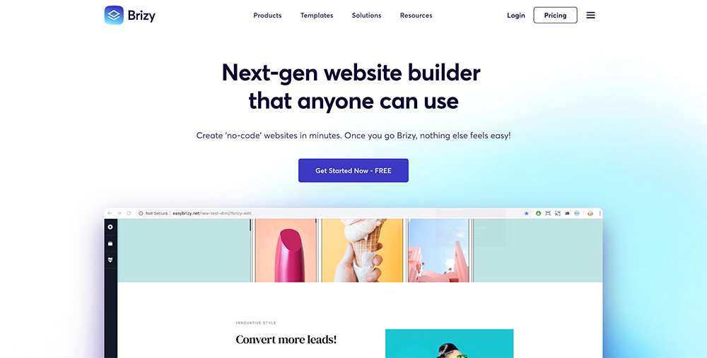 Brizy wordpress builder