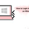 how to login to windows vps via windows remote connection