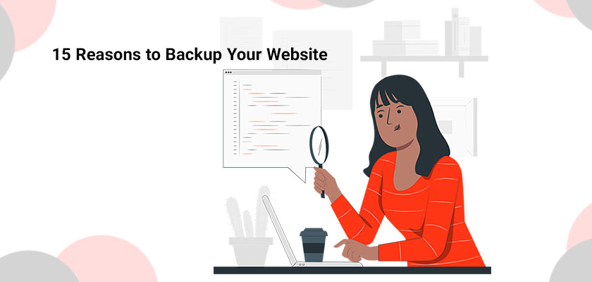 15 reasons to backup your website