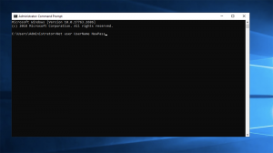 change password windows server 2019 2022 through command line