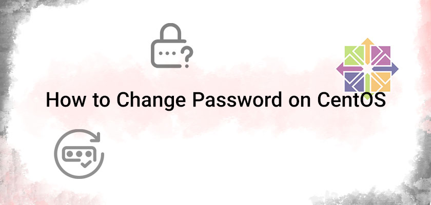 how to change password on centos 8