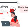 how to change windows server 2019 2022 password