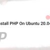 how to install php on ubuntu 20.04 or 22.04