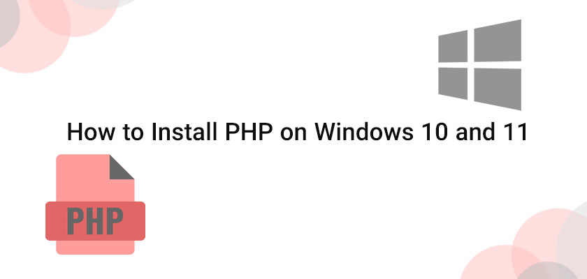 how to install php on windows