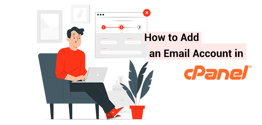 how to add an email account in cpanel