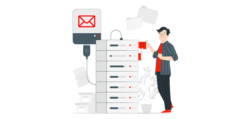 types of mail server