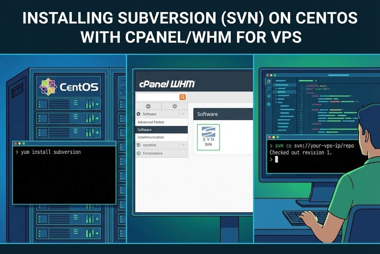 svn-install-centos-cpanel