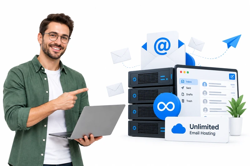 Unlimited email hosting with unlimited mailboxes and storage — Rackset