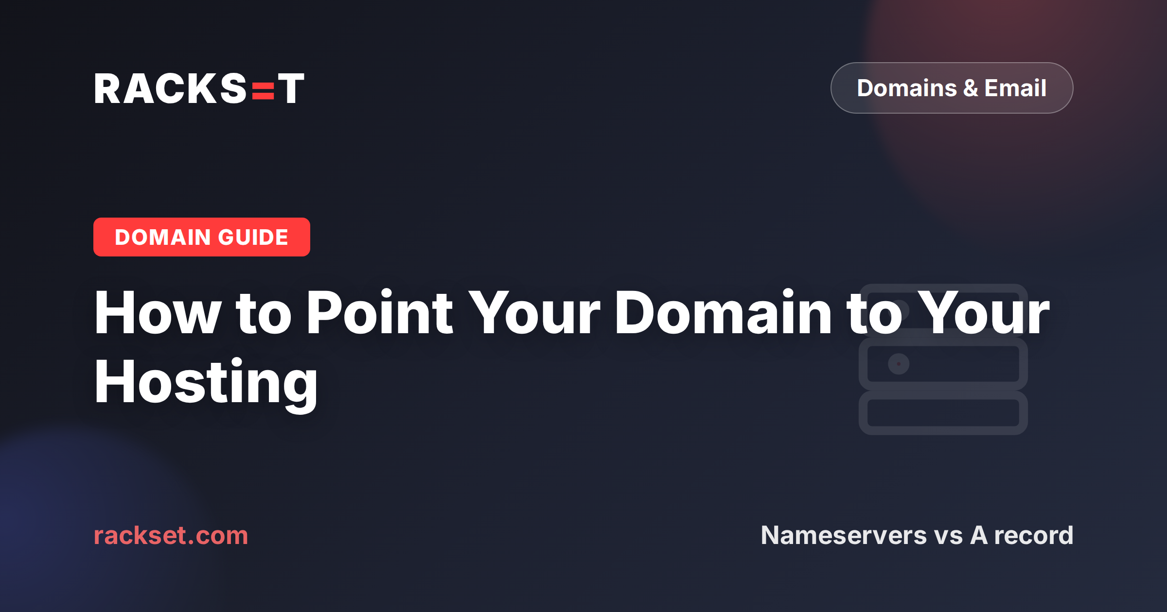 How to point your domain to your hosting
