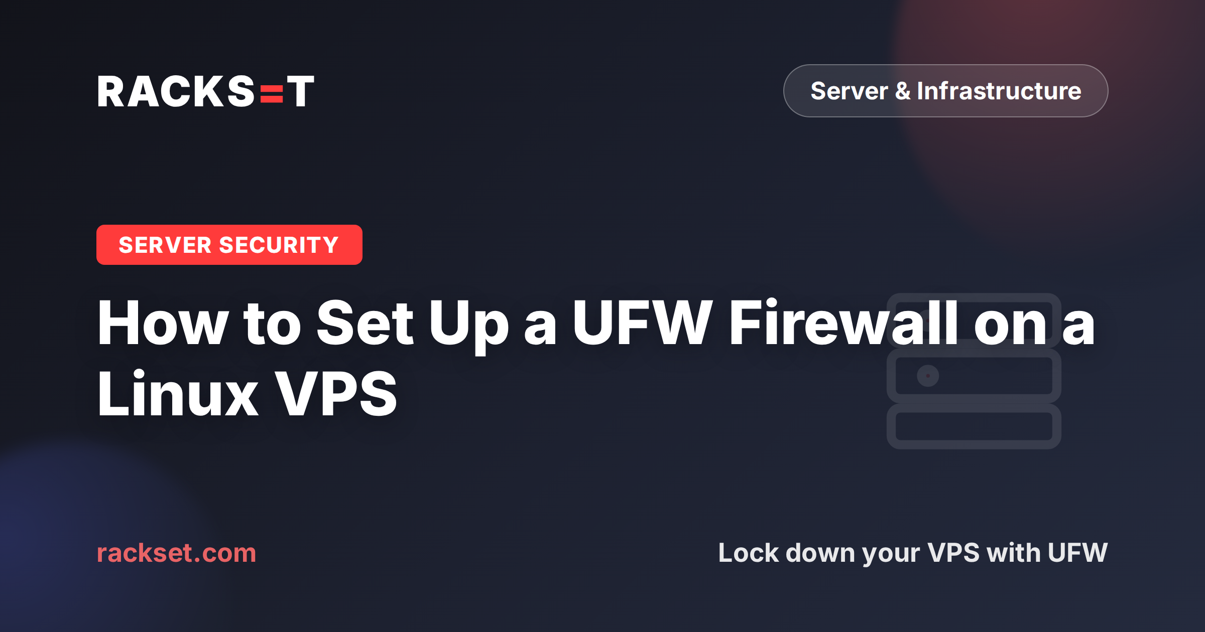 How to set up a UFW firewall on Linux