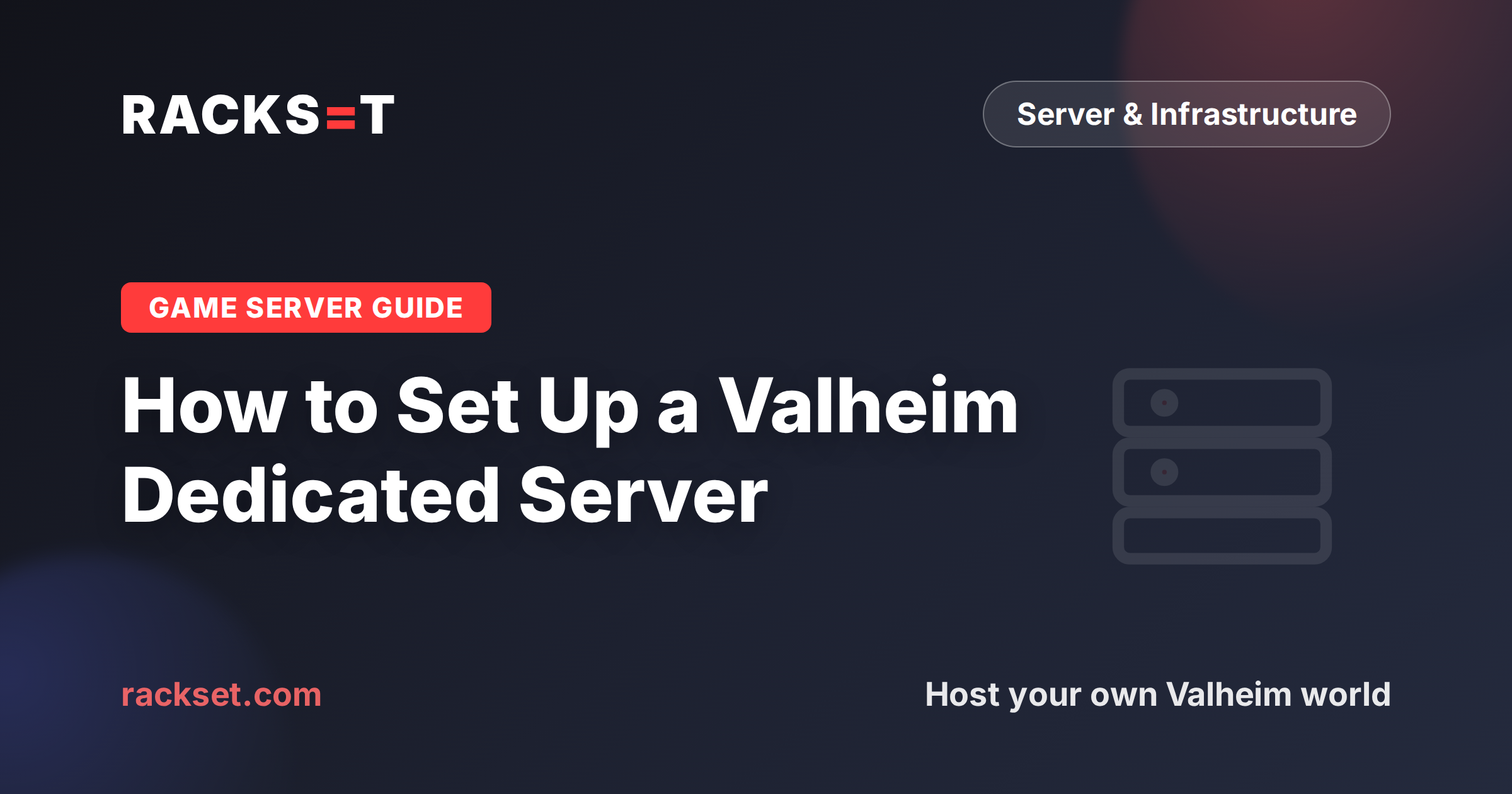 How to set up a Valheim dedicated server
