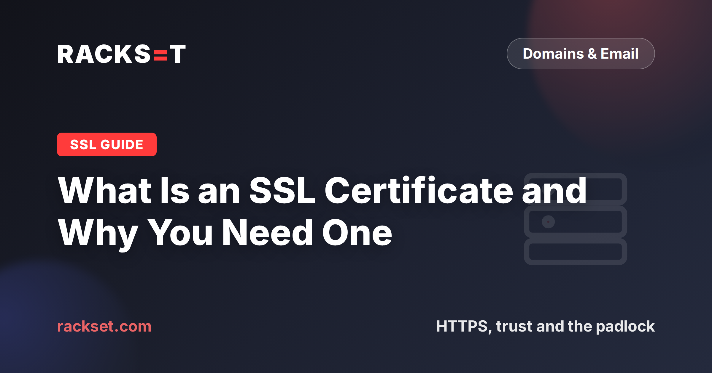 What is an SSL certificate