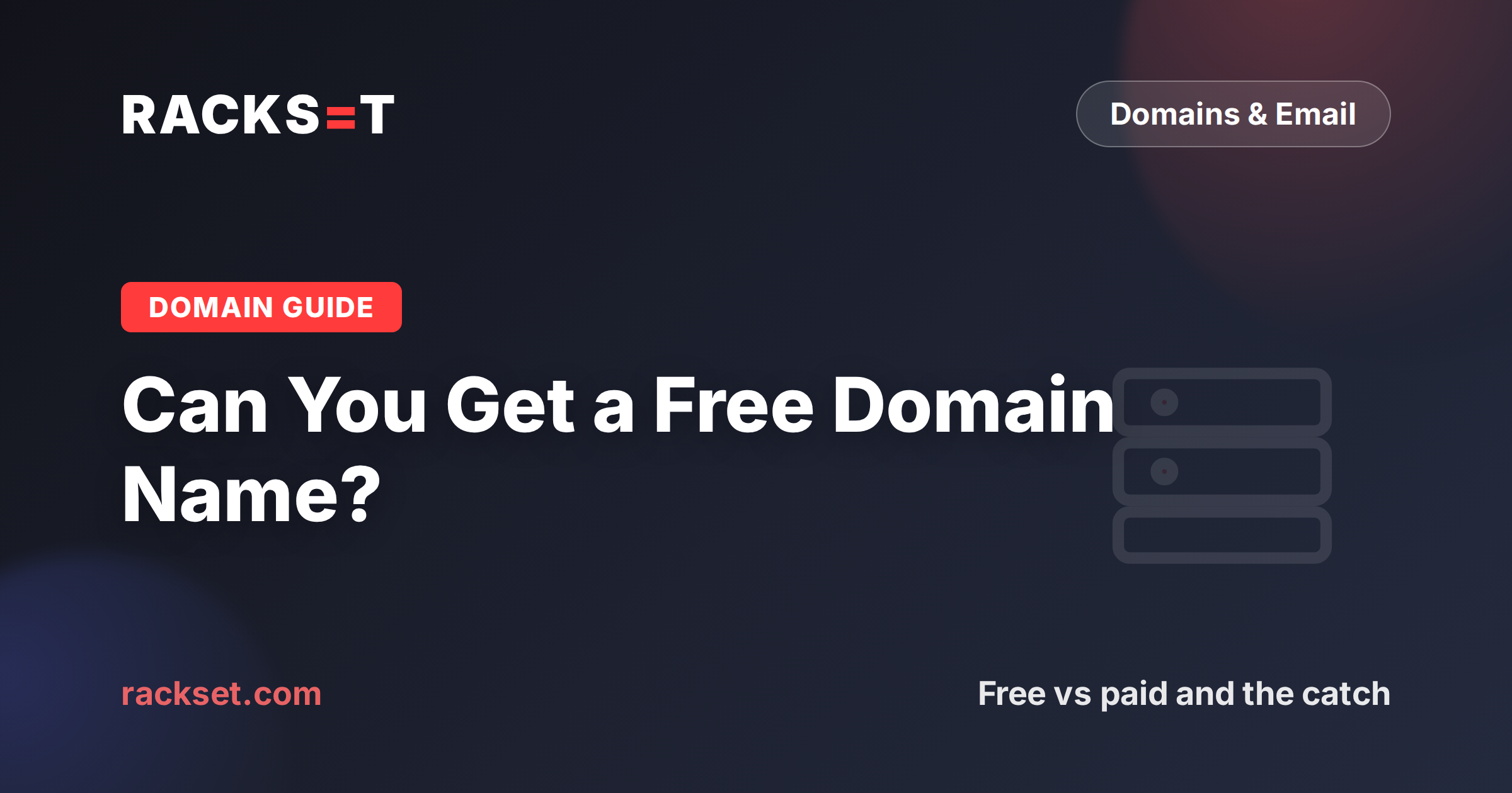 Can you get a free domain name