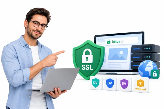 SSL certificates - DV, OV, EV and Wildcard